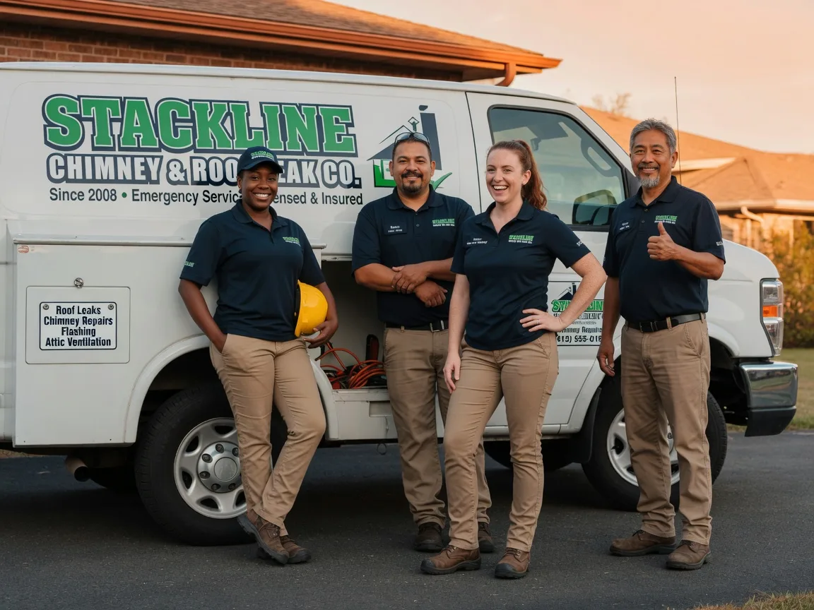 Chimney flashing repair company in Mount Pleasant, IA